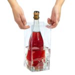 Customizable Folding Ice Buckets for Wine | minimum 250u