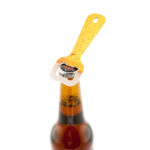 Flat bottle opener