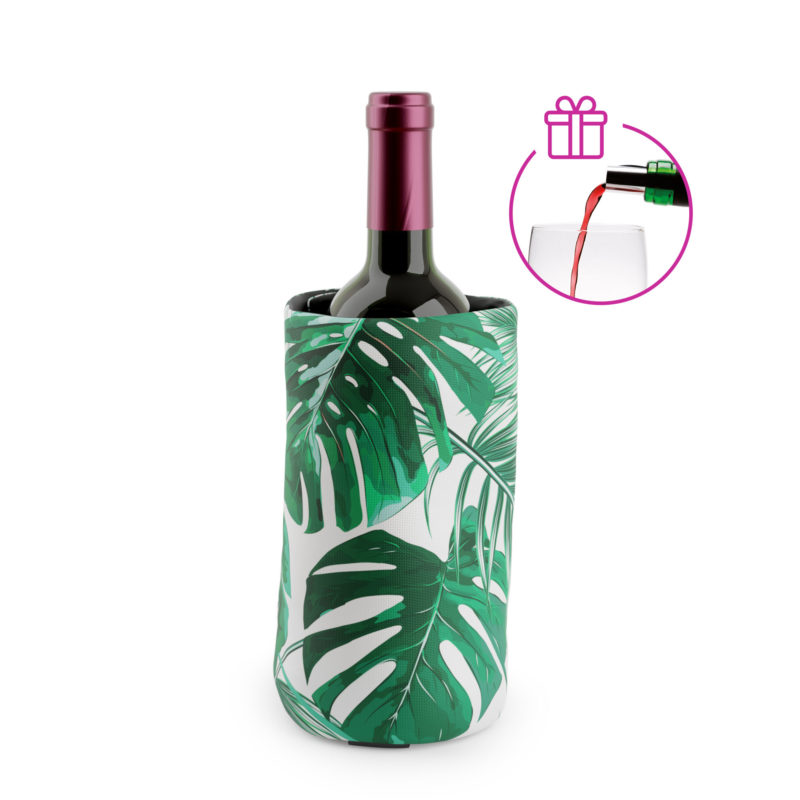Wine cooler with print design