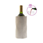 Wine cooler made of recycled cotton