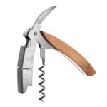 Double lever wooden corkscrew | minimum 250u